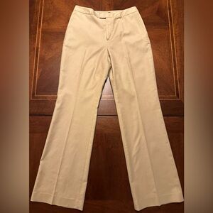 Ellen Tracy Women’s Khaki Trousers- Light Beige size 10